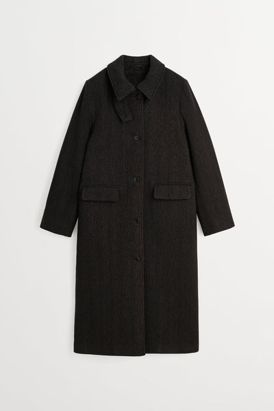 Ernest Coat | Brown Herringbone - Skjønn Concept Store