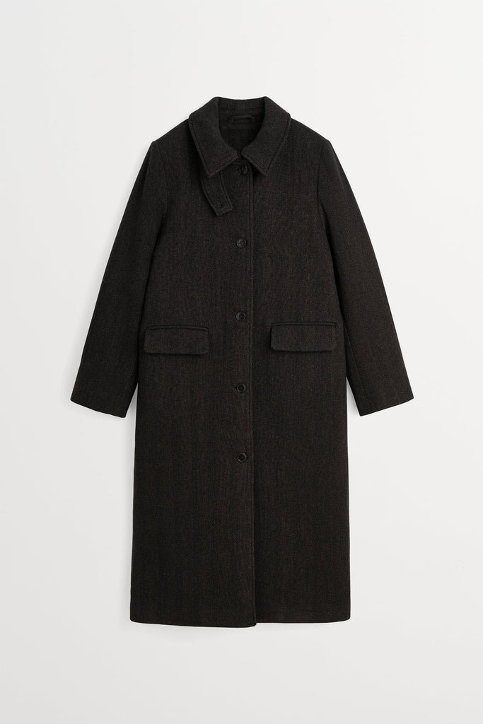 Ernest Coat | Brown Herringbone - Skjønn Concept Store