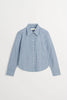 Fauna Shirt | Blue/Black/White Stripe - Skjønn Concept Store