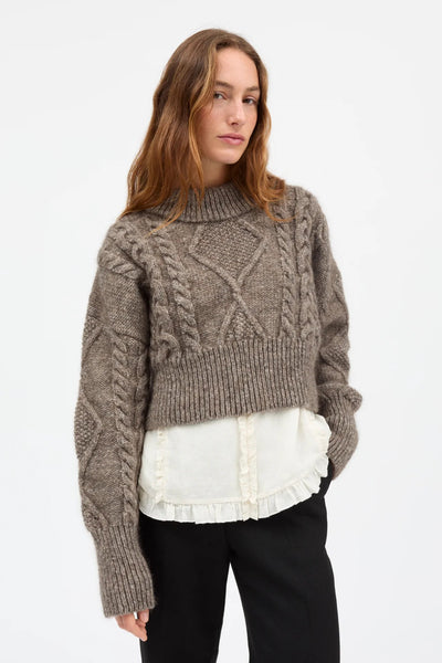 Fisherman Jumper | Light Brown - Skjønn Concept Store