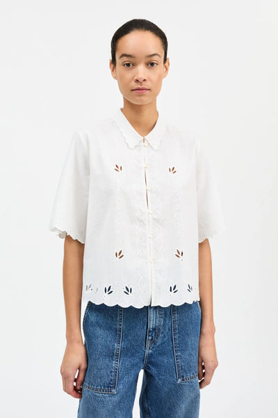 Fleurie Shirt | Optic White - Skjønn Concept Store