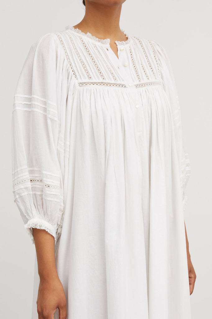 Florentine Dress | Optic White - Skjønn Concept Store