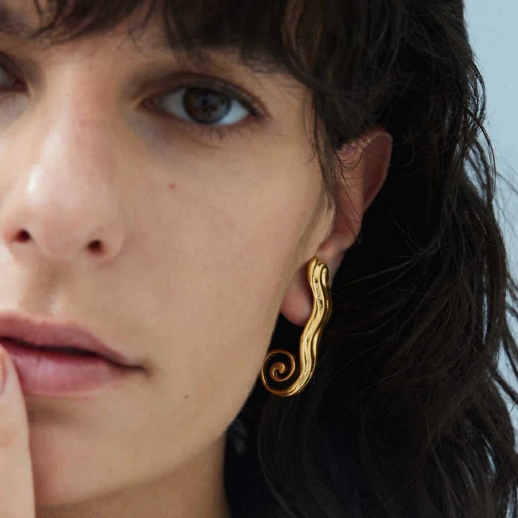 Freja Earrings | Gold - Skjønn Concept Store