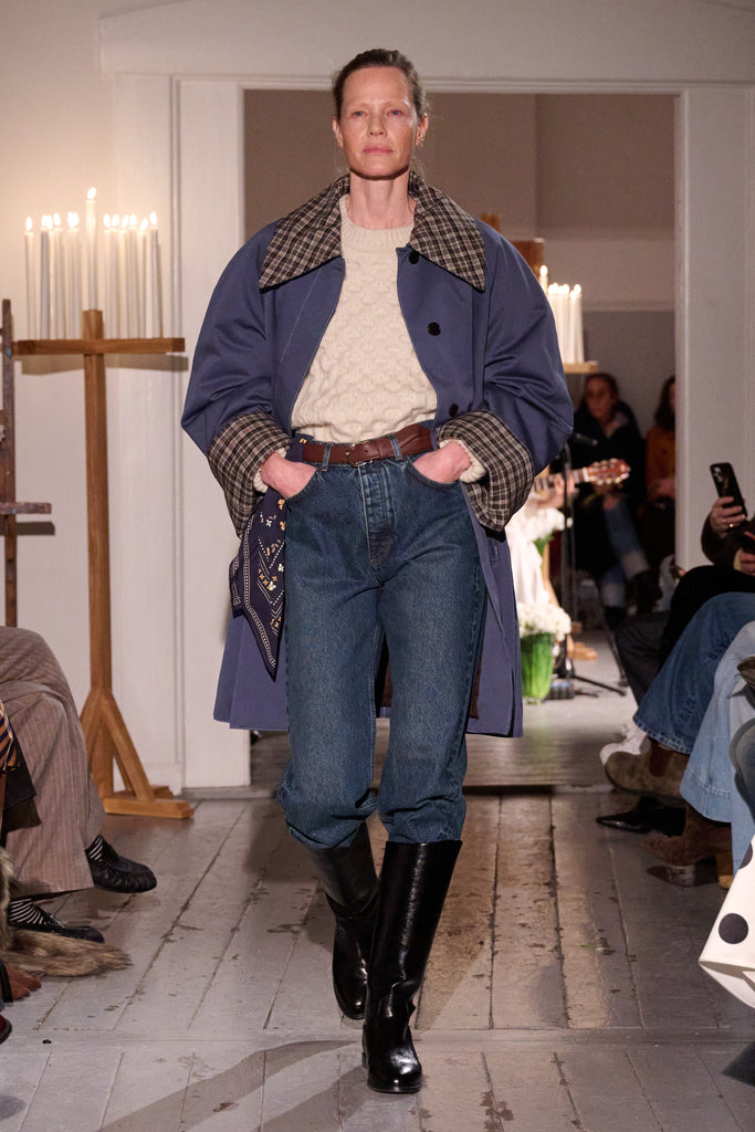 Gabriel Coat | Navy Harbor - Skjønn Concept Store