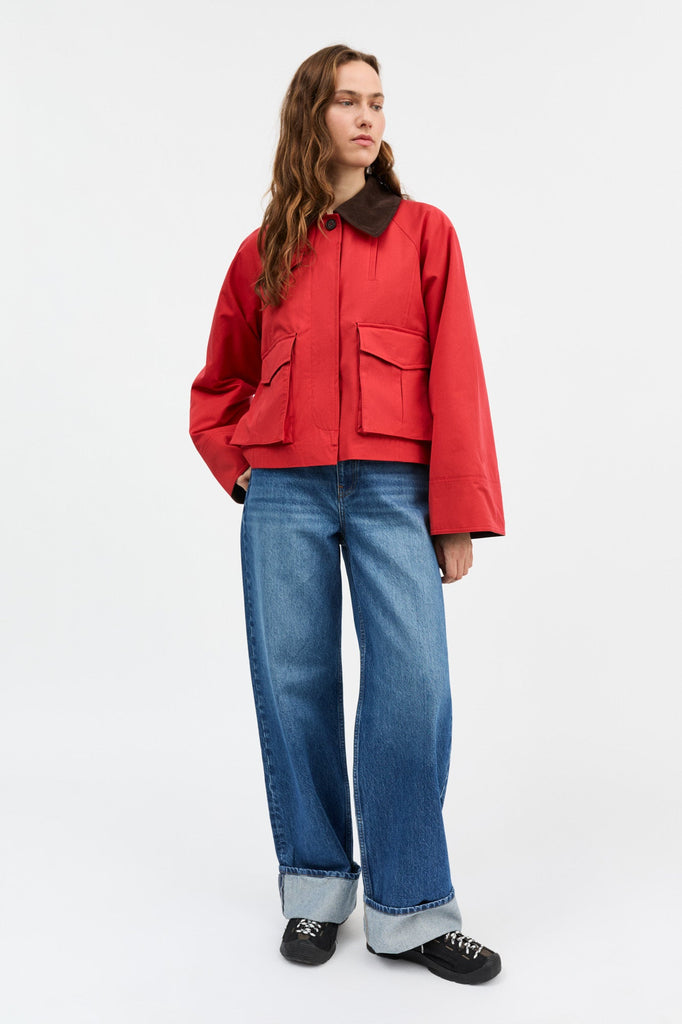 Gaby City Jacket | Aurora Red - Skjønn Concept Store