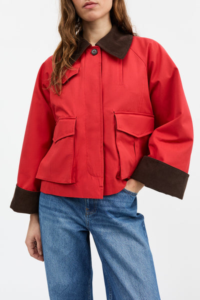 Gaby City Jacket | Aurora Red - Skjønn Concept Store