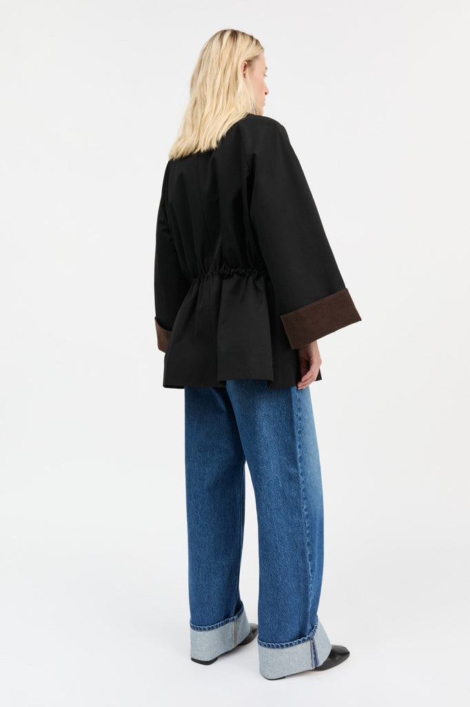 Gaby Jacket | Black/Brown - Skjønn Concept Store