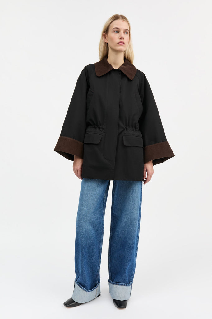 Gaby Jacket | Black/Brown - Skjønn Concept Store