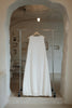 Gathered Maxi Dress in Cotton Muslin | Ivory - Skjønn Concept Store