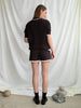 Georg Knit Shorts | Dark Brown/Ecru - Skjønn Concept Store