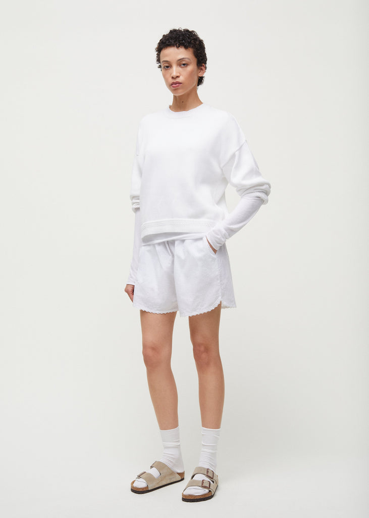 Gia Shorts Diamond | White - Skjønn Concept Store