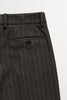 Harry Trousers | Brown/Black Pinstripe - Skjønn Concept Store