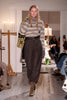 Harry Trousers | Brown/Black Pinstripe - Skjønn Concept Store