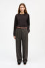 Harry Trousers | Brown/Black Pinstripe - Skjønn Concept Store