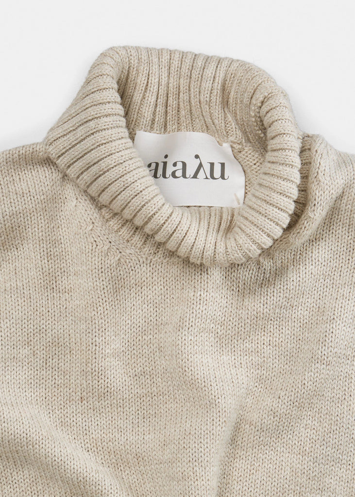 Highland Sanna Wool Sweater | Pure Natural - Skjønn Concept Store