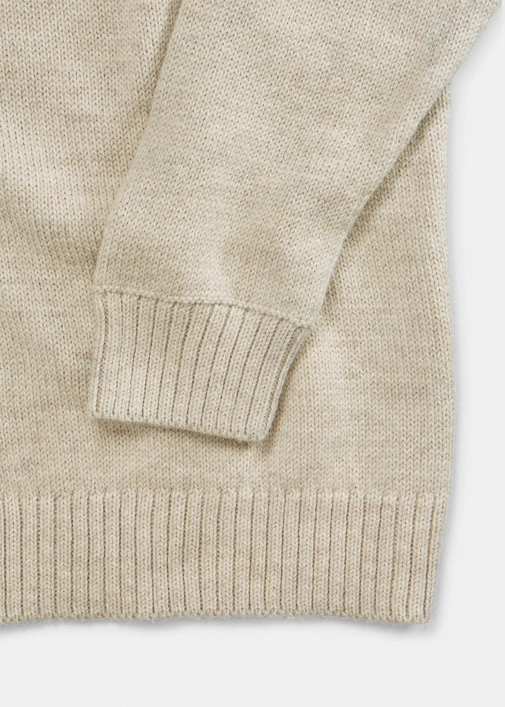 Highland Sanna Wool Sweater | Pure Natural - Skjønn Concept Store