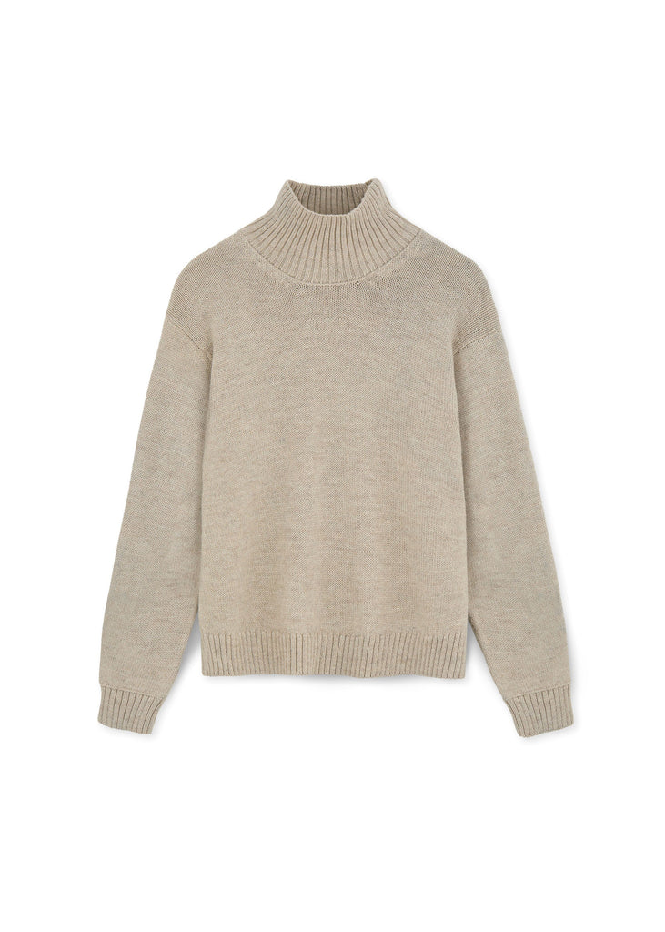 Highland Sanna Wool Sweater | Pure Natural - Skjønn Concept Store