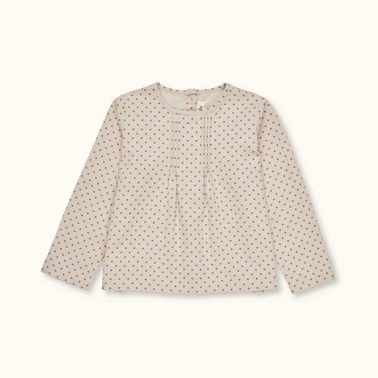Holly Top | Brown Dot - Skjønn Concept Store