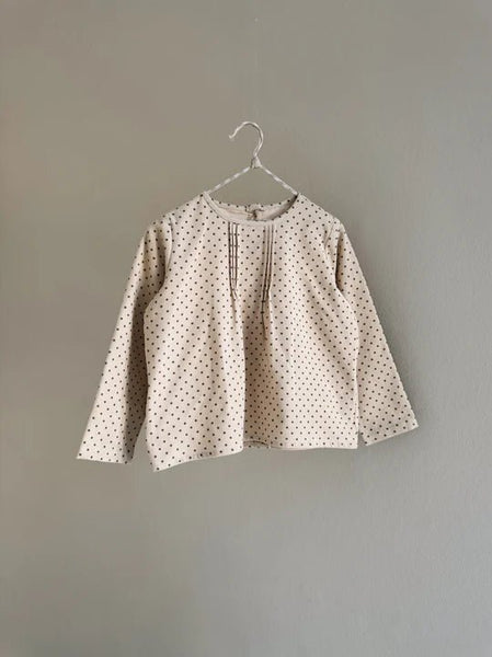 Holly Top | Brown Dot - Skjønn Concept Store