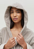 Hooded Bathrobe Terry | Dried Linen - Skjønn Concept Store