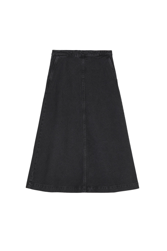 Imana Skirt | Vintage Black - Skjønn Concept Store