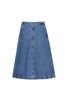 Imana Skirt | Washed Mid Blue - Skjønn Concept Store