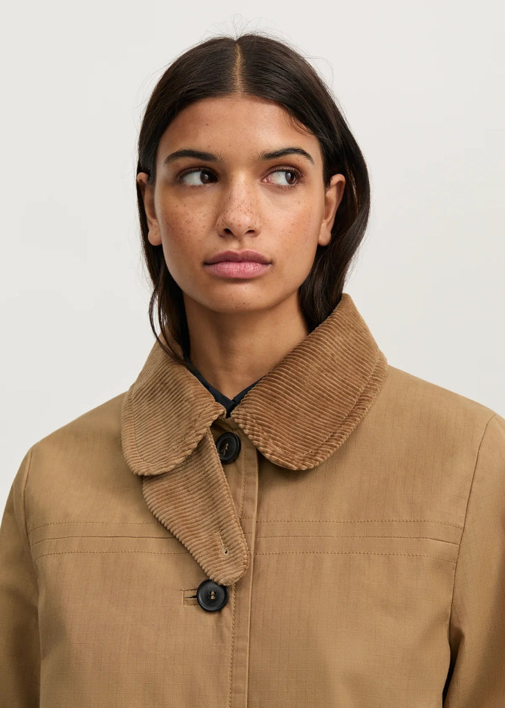 Jamie Jacket Ripstop - Oilskin Hybrid | Warm Khaki - Skjønn Concept Store