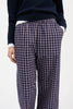 Jasmin Pants | Navy/White/Red Check - Skjønn Concept Store