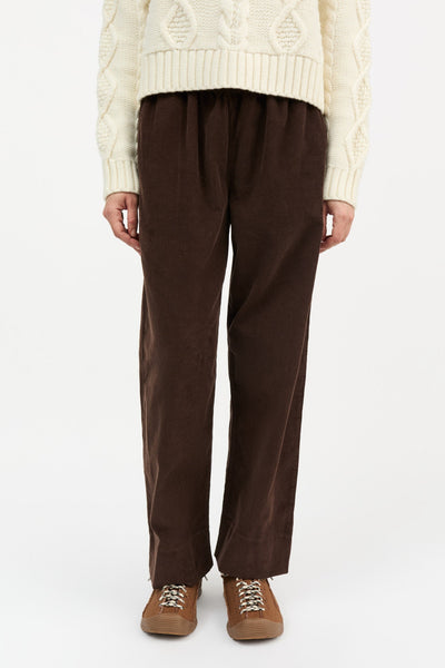 Jasmine Pants | Dark Brown - Skjønn Concept Store