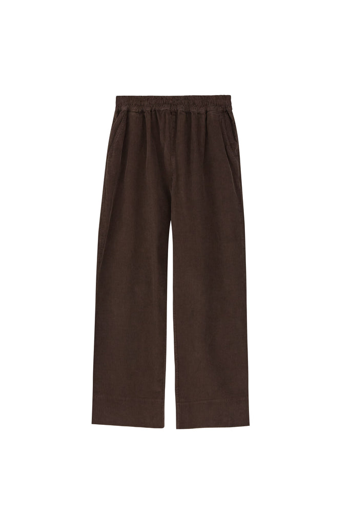 Jasmine Pants | Dark Brown - Skjønn Concept Store