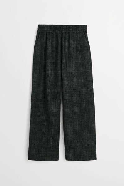 Jasmine Pants | Green Check Structure - Skjønn Concept Store