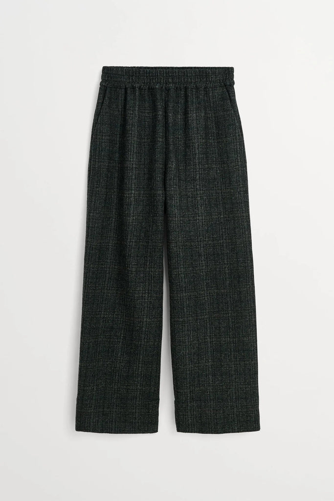 Jasmine Pants | Green Check Structure - Skjønn Concept Store
