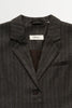 Joan Blazer | Brown/Black Pinstripe - Skjønn Concept Store
