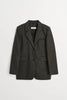 Joan Blazer | Brown/Black Pinstripe - Skjønn Concept Store