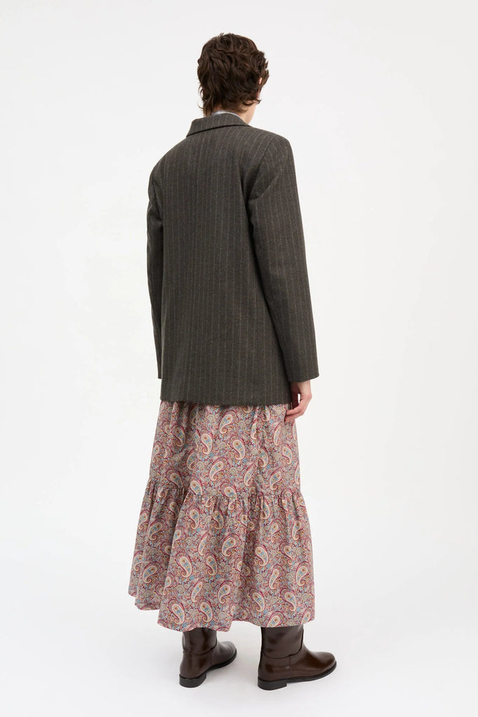 Joan Blazer | Brown/Black Pinstripe - Skjønn Concept Store