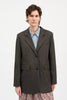Joan Blazer | Brown/Black Pinstripe - Skjønn Concept Store