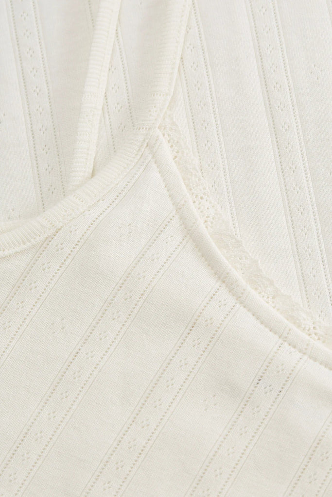 June Cami Top | Ecru - Skjønn Concept Store