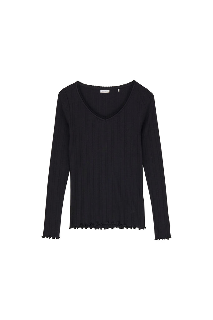 June V Blouse | Black - Skjønn Concept Store