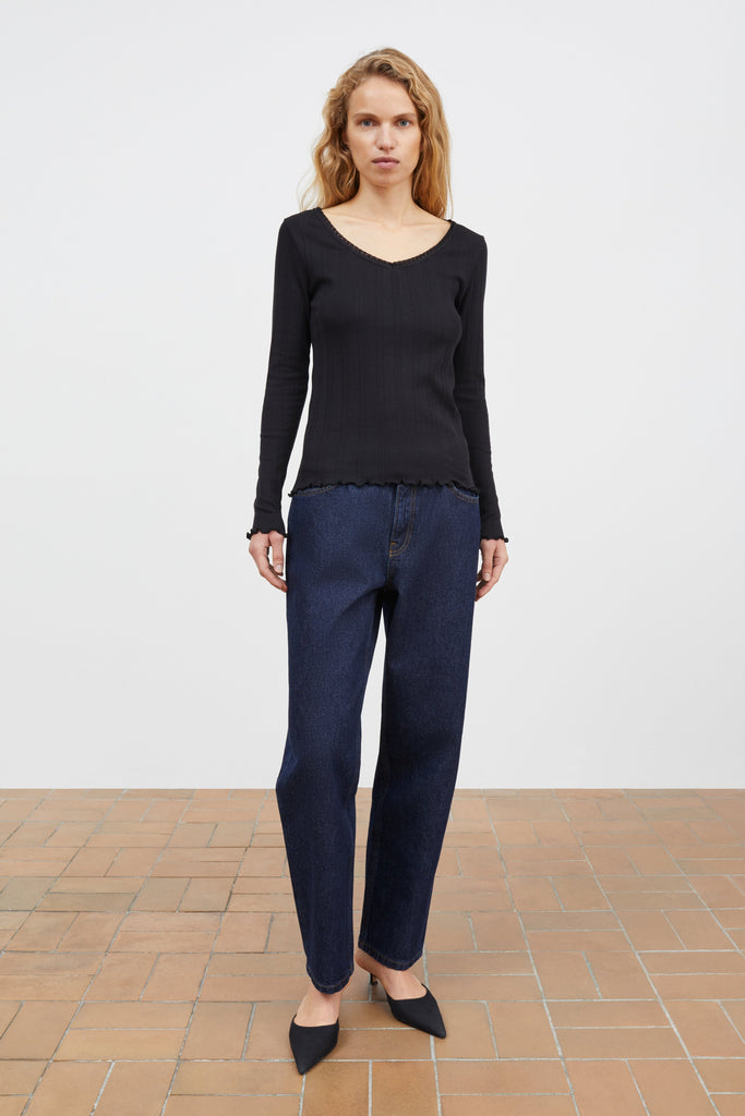 June V Blouse | Black - Skjønn Concept Store