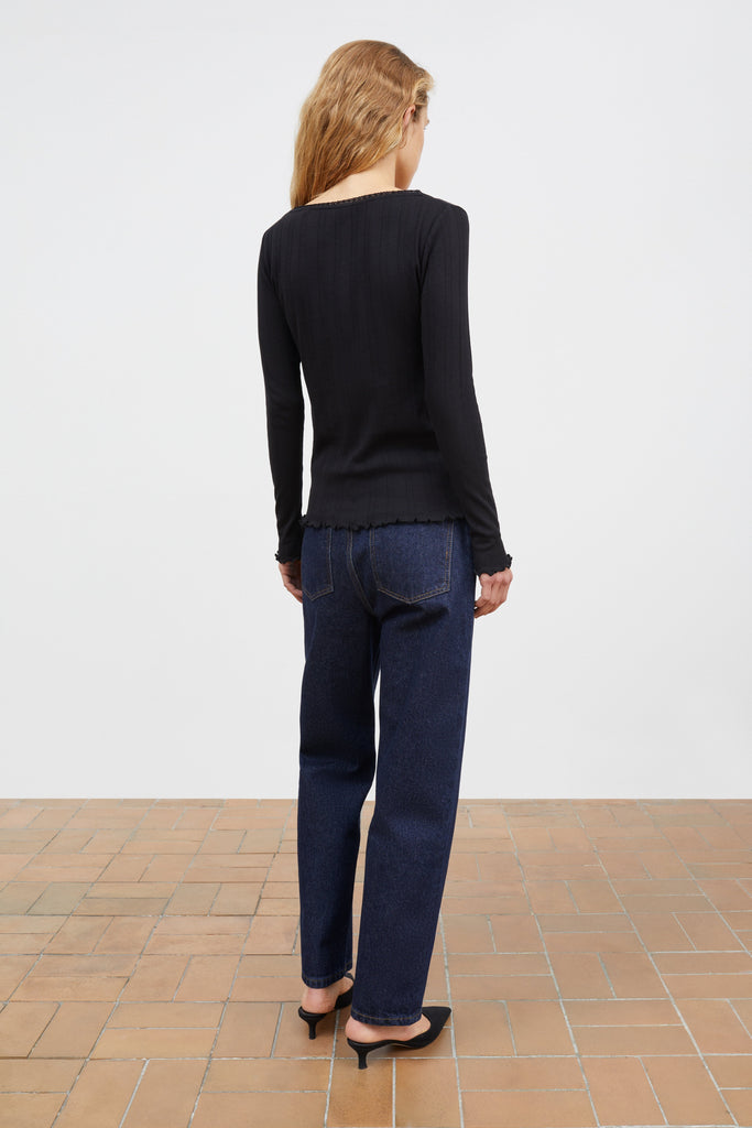 June V Blouse | Black - Skjønn Concept Store