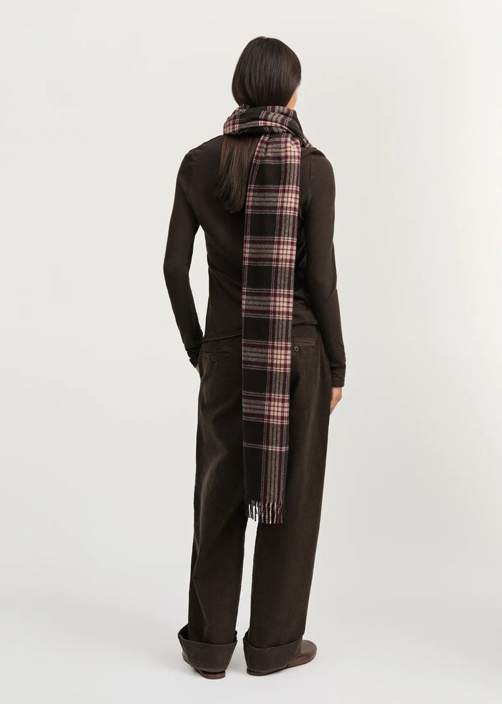 Kaya Scarf Wool | Mix Brown - Skjønn Concept Store