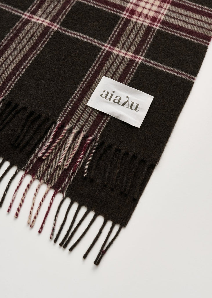 Kaya Scarf Wool | Mix Brown - Skjønn Concept Store