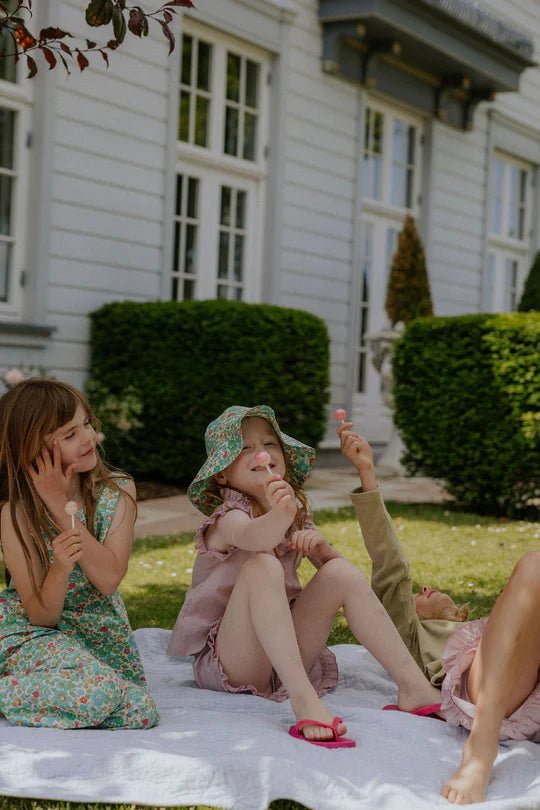 Kaya Shorts | Berry Stripe - Skjønn Concept Store