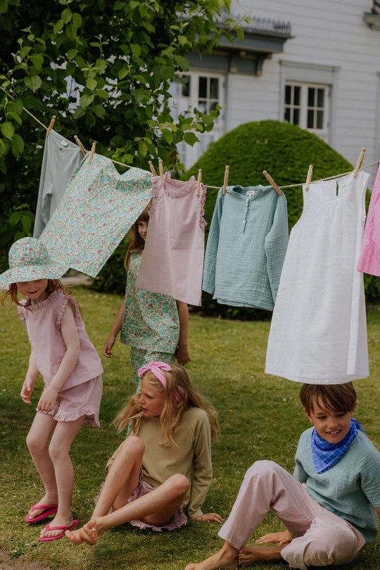 Kaya Shorts | Berry Stripe - Skjønn Concept Store