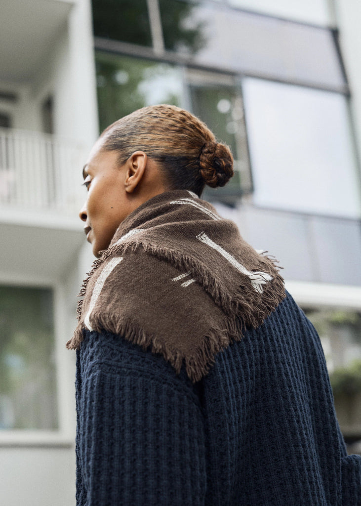 Kiona Scarf Yak | Mix Pure Brown - Skjønn Concept Store