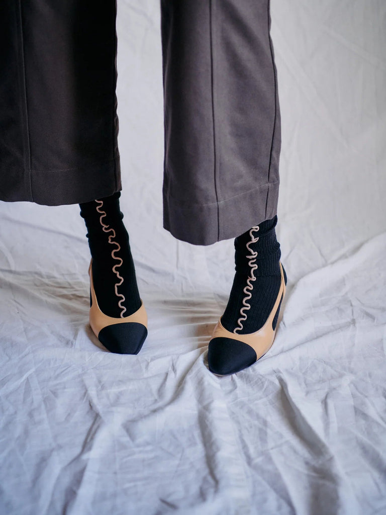 Kusama Socks 2 pack | Black - Skjønn Concept Store