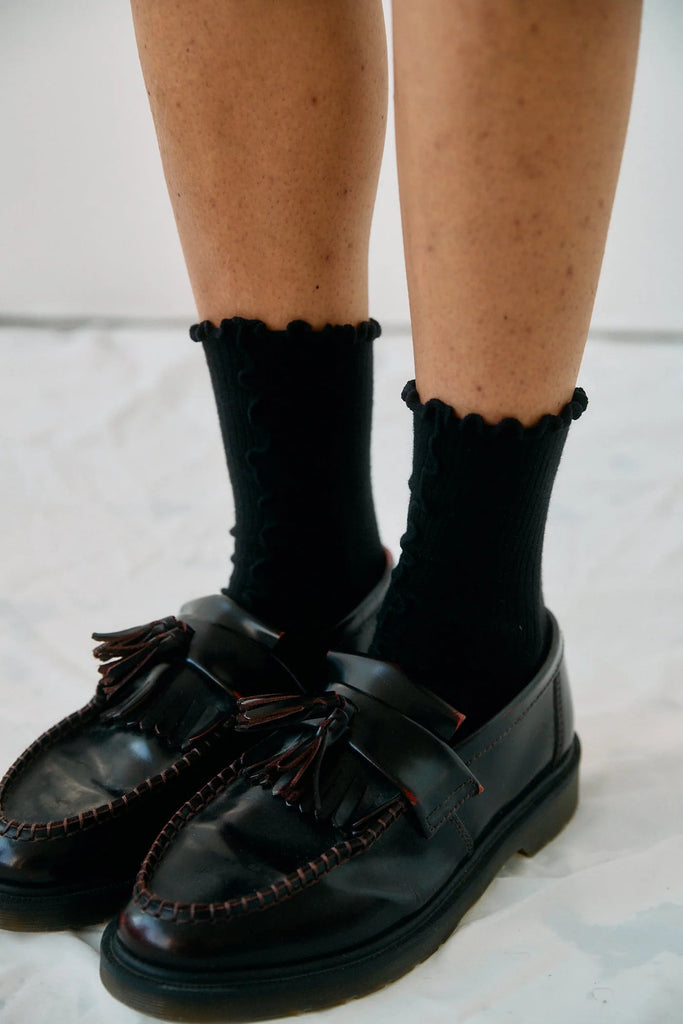 Kusama Socks 2 pack | Black - Skjønn Concept Store