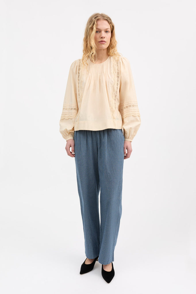 Leaf Blouse | Antique Beige - Skjønn Concept Store