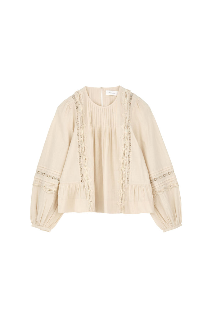 Leaf Blouse | Antique Beige - Skjønn Concept Store