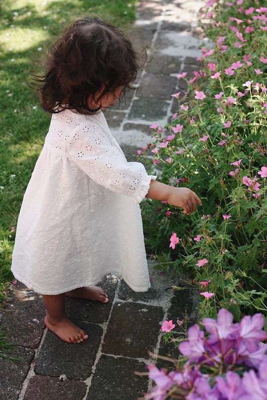 Lilibeth Dress Baby | Broderie Anglaise - Skjønn Concept Store